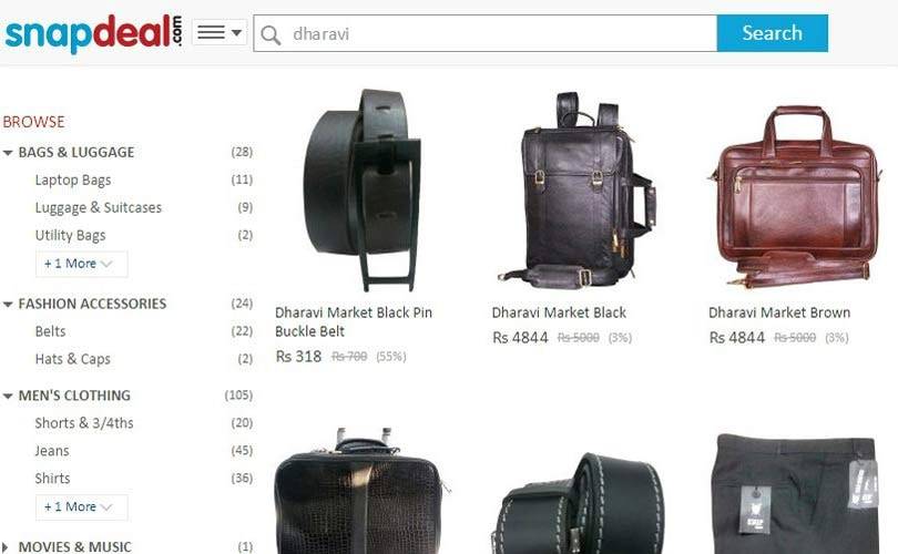 laptop bags snapdeal