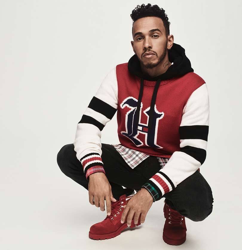 lewis hamilton tommy hilfiger india