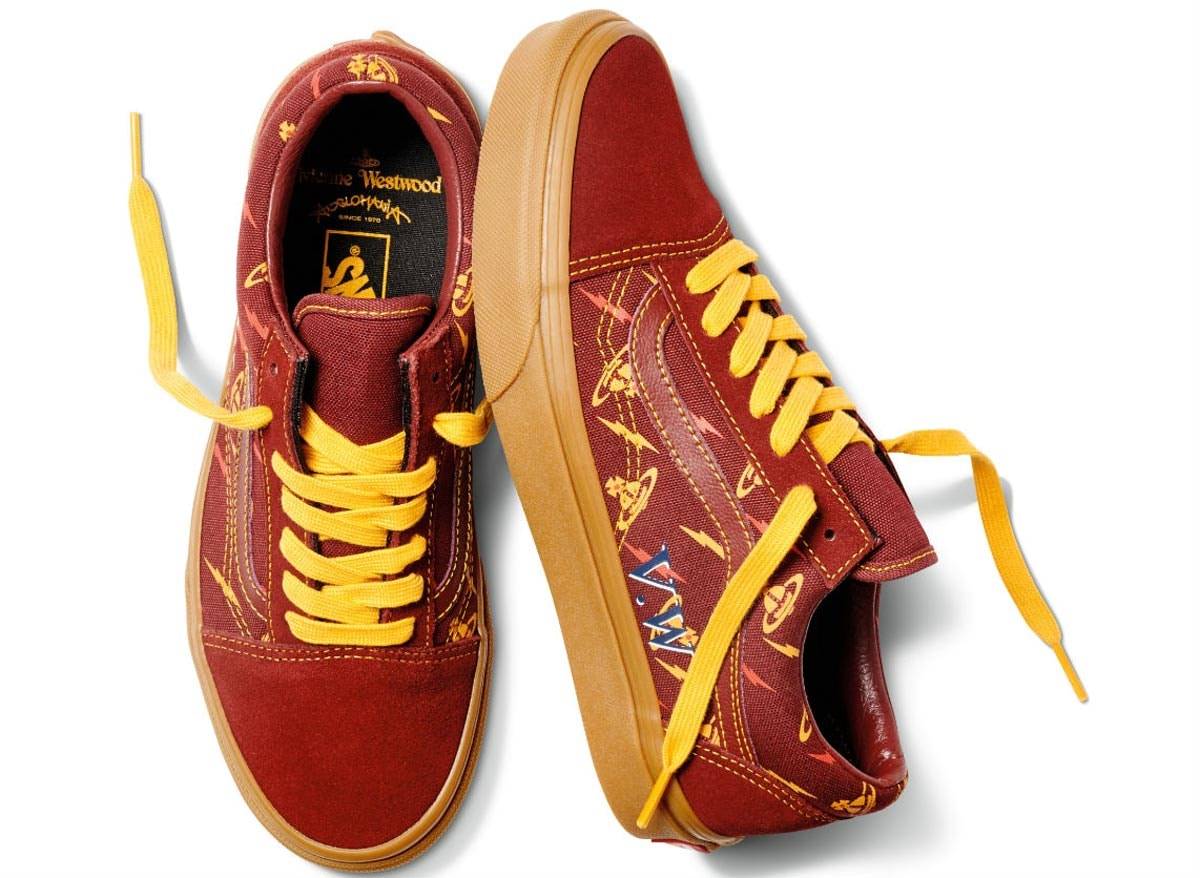vans x vivienne westwood slip on