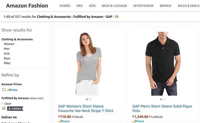 gap t shirts amazon