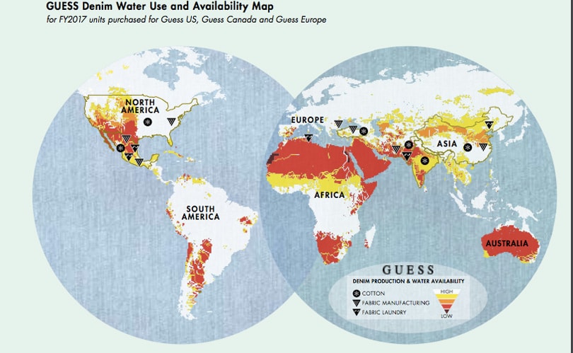 Guess’s second report stresses upon supply chain sustainability Guess’s second report stresses upon supply chain sustainability