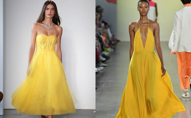 Spotted on the NYFW catwalk: Pantone’s “empowering” colors Spotted on the NYFW catwalk: Pantone’s “empowering” colors
