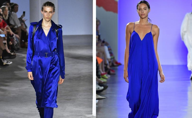 Spotted on the NYFW catwalk: Pantone’s “empowering” colors Spotted on the NYFW catwalk: Pantone’s “empowering” colors
