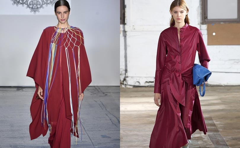 Spotted on the NYFW catwalk: Pantone’s “empowering” colors Spotted on the NYFW catwalk: Pantone’s “empowering” colors