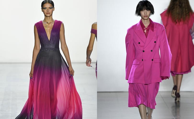 Spotted on the NYFW catwalk: Pantone’s “empowering” colors Spotted on the NYFW catwalk: Pantone’s “empowering” colors