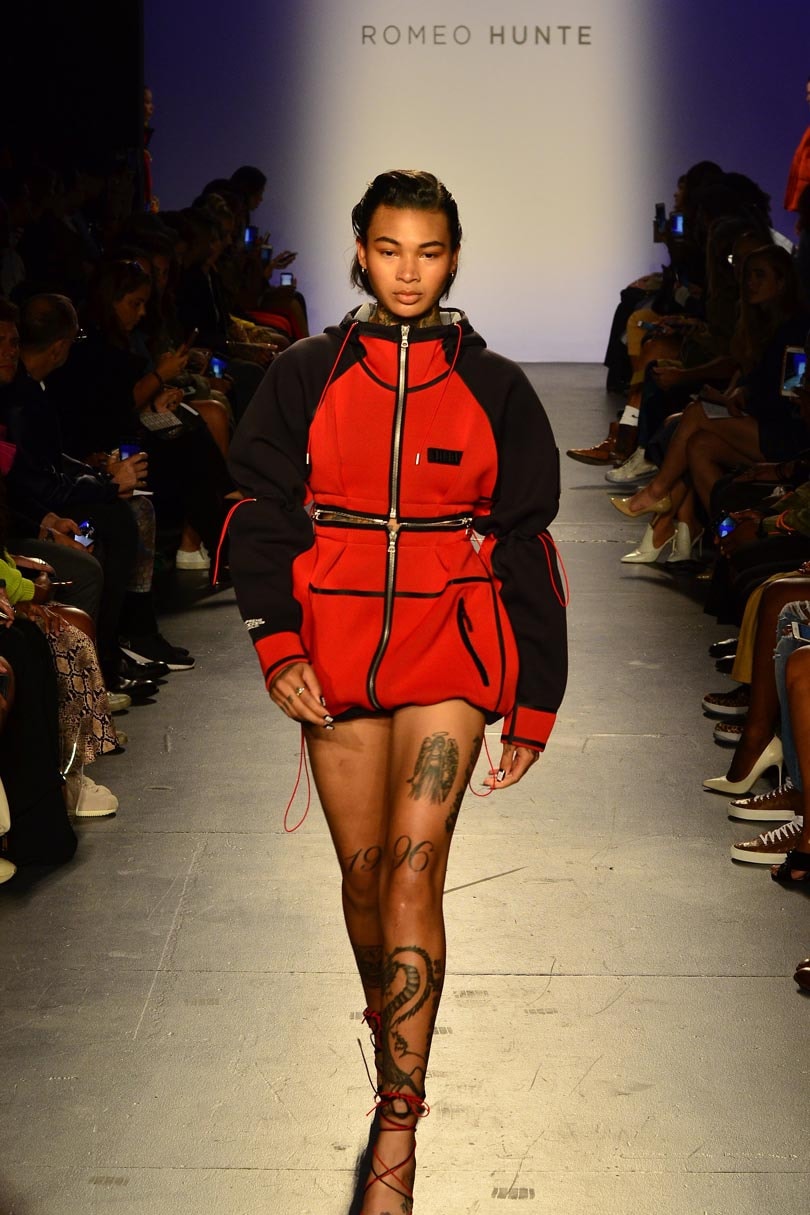 Romeo Hunte looks to his menswear line for womenswear inspiration Romeo Hunte looks to his menswear line for womenswear inspiration