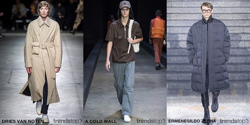 Men's Fall Winter 2019-20 Key Silhouettes on the Catwalks Men's Fall Winter 2019-20 Key Silhouettes on the Catwalks