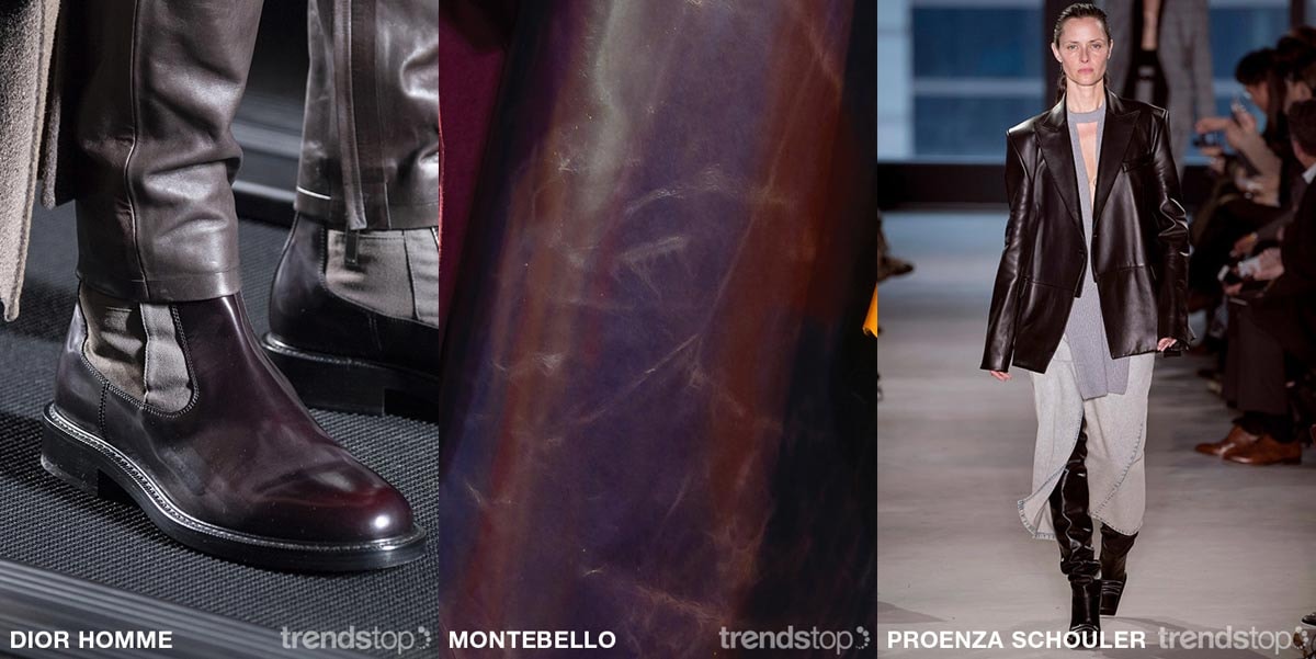 Fall Winter 2020-21 Key Leather Colours Fall Winter 2020-21 Key Leather Colours