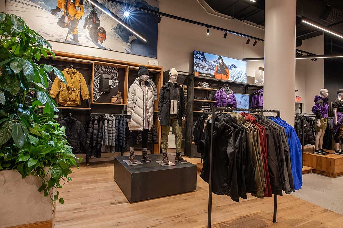 The North Face unveils new basecamp-themed retail concept in Soho The North Face unveils new basecamp-themed retail concept in Soho