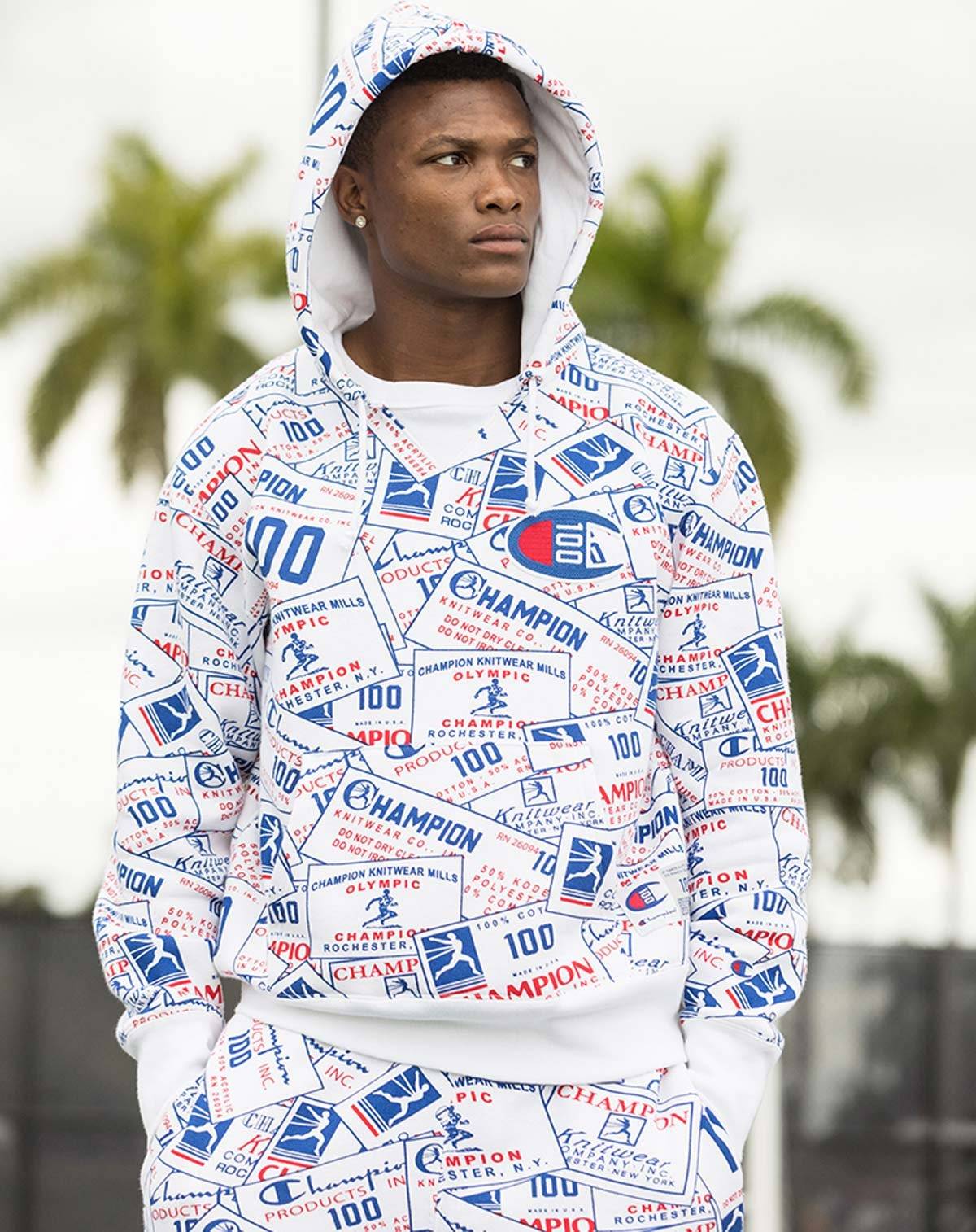 champion hoodie 100 years